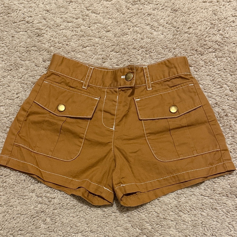 Janie and Jack Brown Kids Shorts
